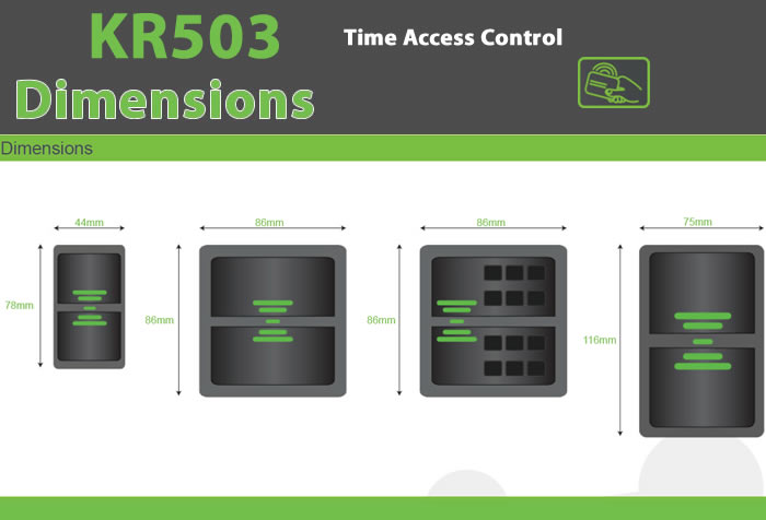 kr503 Access Control RFID - IP Proximity Device